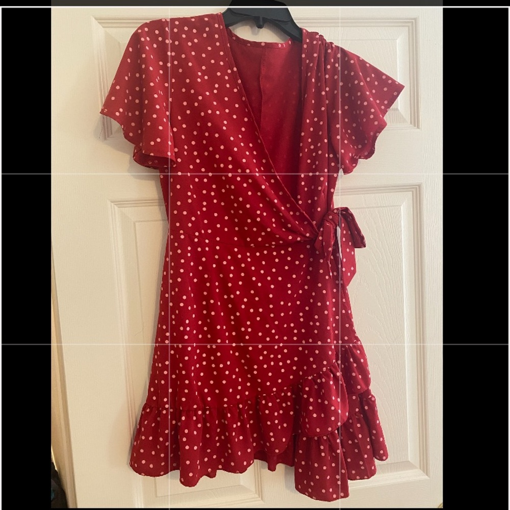 Red dress